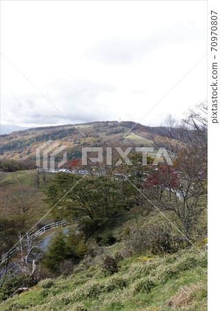 Yokone Plateau in Autumn (Autumn leaves of Mt. Yokone Plateau in Autumn (Autumn leaves of Mt. 70970807