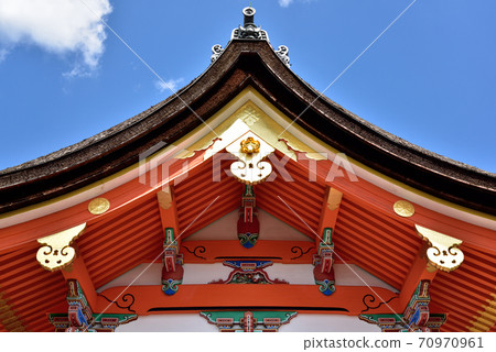 清水寺西門吊魚 70970961