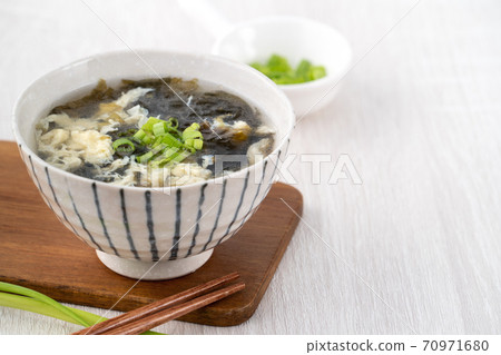 Seaweed egg soup Taiwan snacks seaweed egg soup Taiwan のりたまごスープ Seaweed egg soup Taiwan snacks seaweed egg soup Taiwan のりたまごスープ 70971680