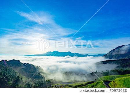 阿蘇·戈達克（Aso Godake），看起來像漂浮在雲海中的涅槃雕像 70973688