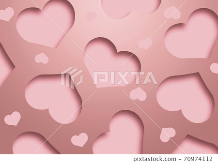Heart Valentine pink background pattern textile... - Stock Illustration ...