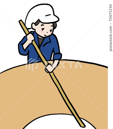 Illustration material of Mr. Mori Illustration material of Mr. Mori 70975240