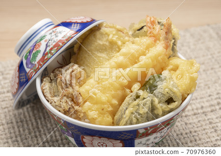 肌腱（Ebi，南瓜，茄子，豌豆，舞茸，Renkon，Satsumaimo） 70976360