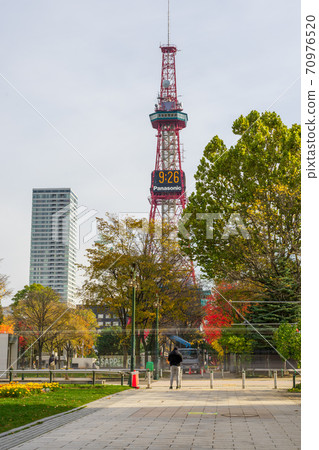 Sapporo TV Tower Urban Landscape Olympic Marathon Sapporo TV Tower Urban Landscape Olympic Marathon 70976520