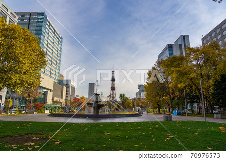 Sapporo TV Tower Urban Landscape Olympic Marathon Sapporo TV Tower Urban Landscape Olympic Marathon 70976573