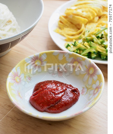 Korean traditional sauce gochujang Korean traditional sauce gochujang 70977174