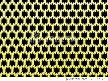 Light gold and black "turtle shell pattern" Japanese pattern, Japanese paper style background material Light gold and black "turtle shell pattern" Japanese pattern, Japanese paper style background material 70977175