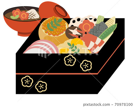 Ozoni and New Year dishes 70978100