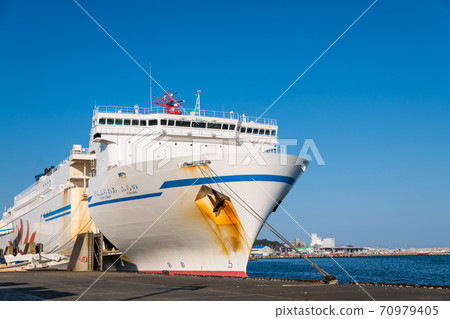[Sanfurawa Furano anchored at Oarai Port] 70979405