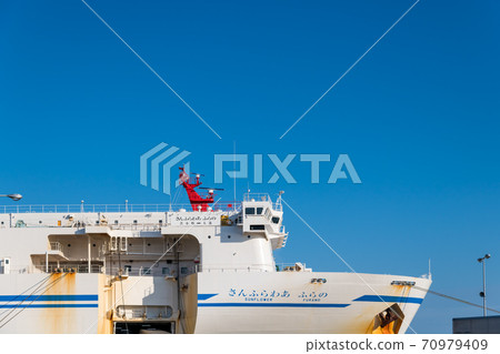 [Sanfurawa Furano anchored at Oarai Port] 70979409