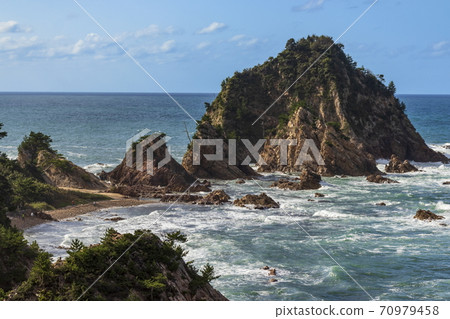 Sanin Geopark Shirawara Coast Rapeseed Goshima 70979458