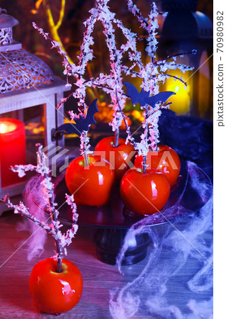 Glazed apples Halloween Glazed apples Halloween 70980982