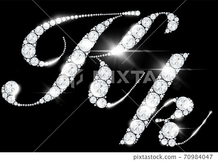 diamond letters from rock crystal alphabet diamond letters from rock crystal alphabet 70984047