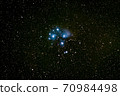 Pleiades star cluster 70984498