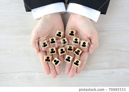 Image of securing and protecting human resources 70985531