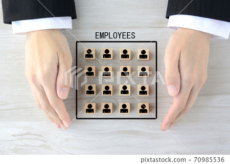 Image of securing and protecting human resources 70985536