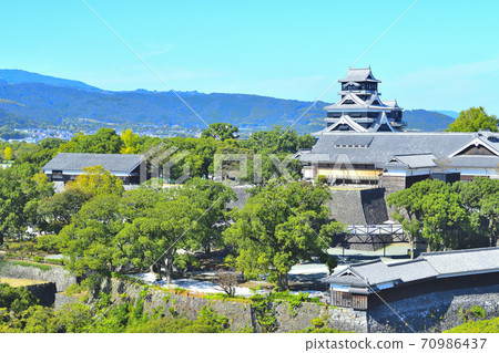 Kumamoto City Restoration Kumamoto Castle 70986437