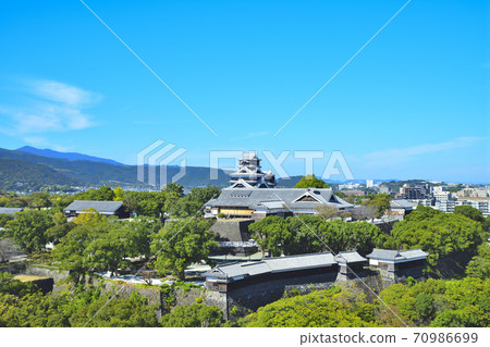 Kumamoto City Restoration Kumamoto Castle 70986699