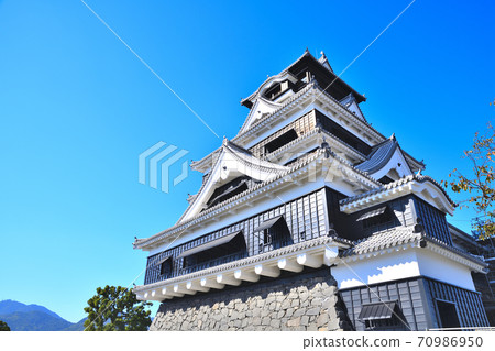 Kumamoto City Restoration Kumamoto Castle 70986950