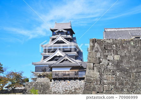 Kumamoto City Restoration Kumamoto Castle 70986999