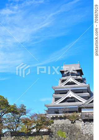 熊本市熊本城正在恢復 熊本市熊本城正在恢復 70987019