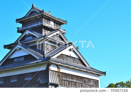 Kumamoto City Restoration Kumamoto Castle Uto Tower Kumamoto City Restoration Kumamoto Castle Uto Tower 70987288
