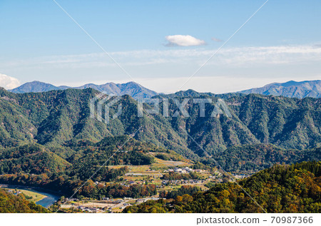 從大峰高原到生坂村 70987366