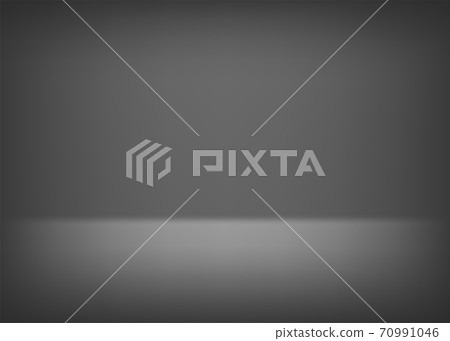 Empty stage. Gray background for presentation. Vector illustration. Empty stage. Gray background for presentation. Vector illustration. 70991046