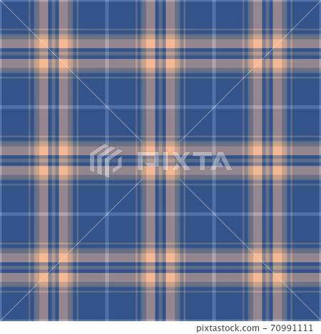 Plaid seamless pattern. Vector background of textile ornament. Flat fabric design. Plaid seamless pattern. Vector background of textile ornament. Flat fabric design. 70991111