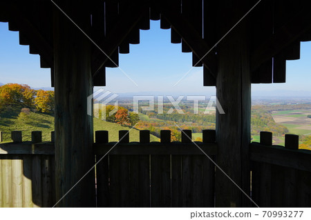 Autumn at Shinarashiyama Sky Park Observatory 70993277