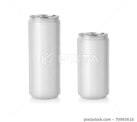 White Metal Aluminum Beverage Drink Can 500ml, 70993618