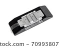 Manual device for cutting and gluing the film 70993807