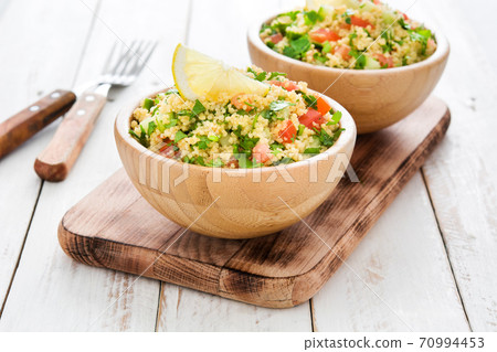 salad, couscous, vegetables 70994453