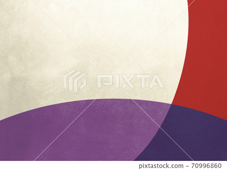 Saaya-shaped foil Japanese pattern frame (background material) Saaya-shaped foil Japanese pattern frame (background material) 70996860