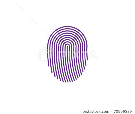fingerprint illustration vector template fingerprint illustration vector template 70999589