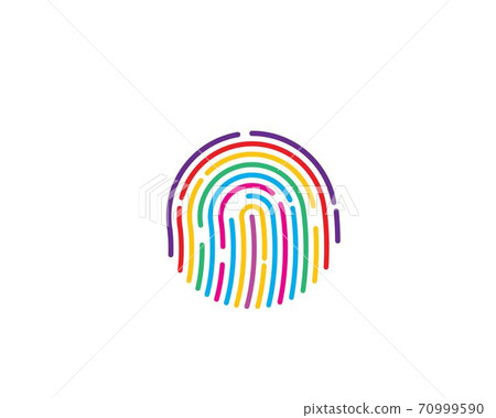fingerprint illustration vector template fingerprint illustration vector template 70999590