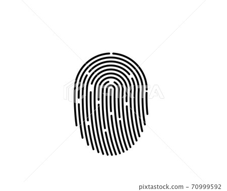 fingerprint illustration vector template fingerprint illustration vector template 70999592