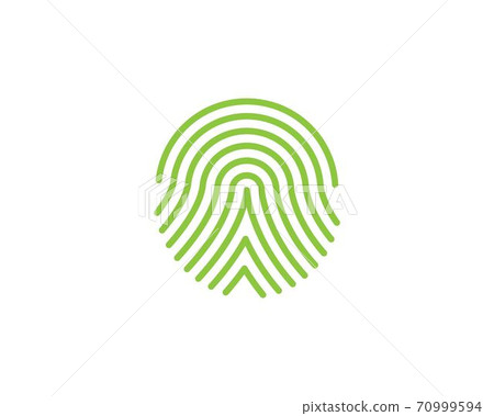 fingerprint illustration vector template fingerprint illustration vector template 70999594