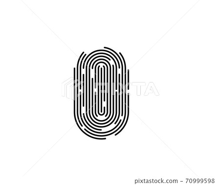 fingerprint illustration vector template fingerprint illustration vector template 70999598