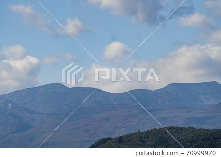 Autumn Bandai-Azuma Skyline Scenery Autumn Leaves Fukushima City, Fukushima Prefecture 70999970