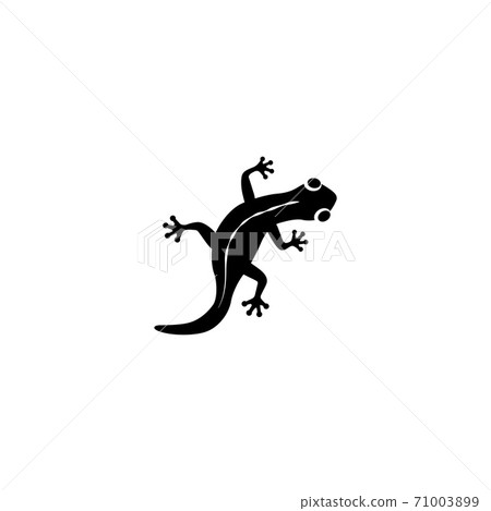 壁虎剪影圖 71003899