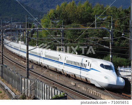大津市大江附近的新幹線N700S J1編隊 71005651