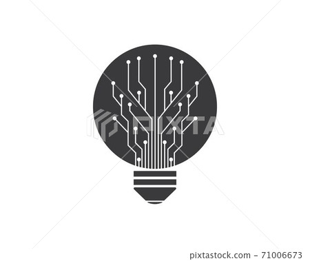 circuit board line bulb concept design circuit board line bulb concept design 71006673