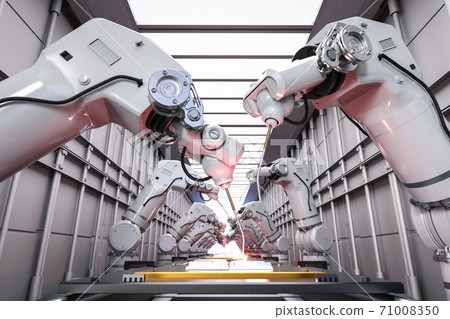 Automation industry concept Automation industry concept 71008350
