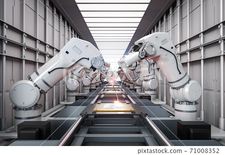 Automation industry concept 71008352