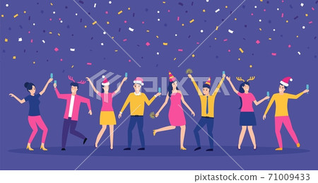 Group of happy business people 71009433