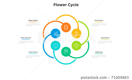 Modern Infographic Vector Template Modern Infographic Vector Template 71009863