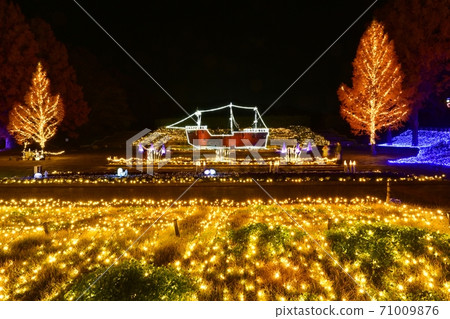 森林公園西出口廣場的照明 71009876