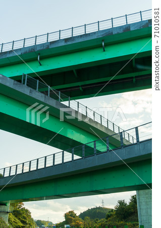 宮城縣富谷市黃昏交界處的圖像 宮城縣富谷市黃昏交界處的圖像 71010581