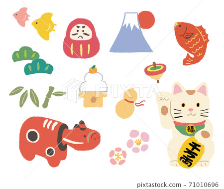 Japanese lucky charm 71010696